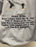 Derek Jeter Signed Gray Yankees Jersey with Original Painting and Stitched Stats