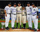 Yankee Perfection Photo with Autographs from Pitchers and Catchers