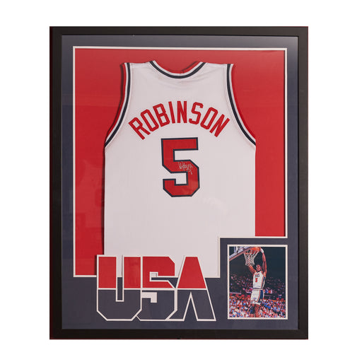 David Robinson Dream Team Autographed Jersey