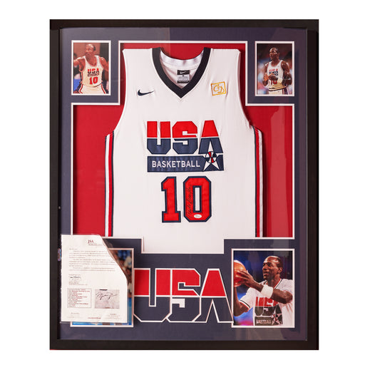 Clyde Drexler Dream Team Autographed Jersey