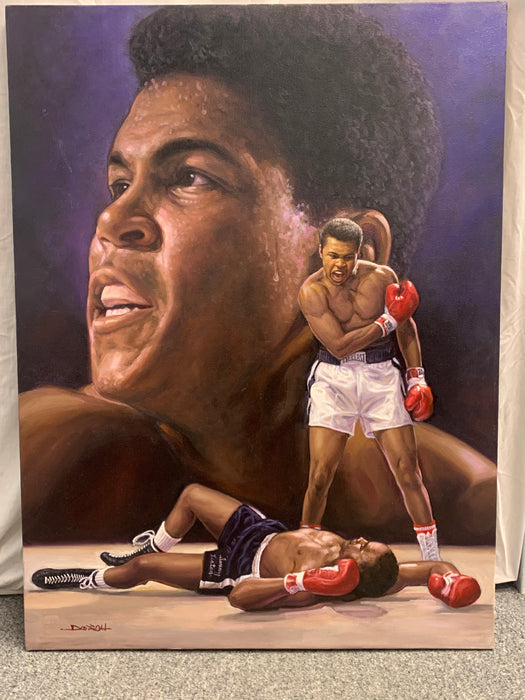 Muhammad Ali Original Painting by Artist Doo S. Oh