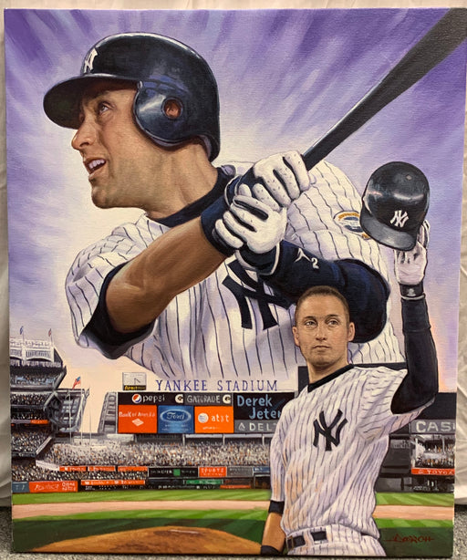 Derek Jeter Original Painting by Profound Artist Doo S. Oh