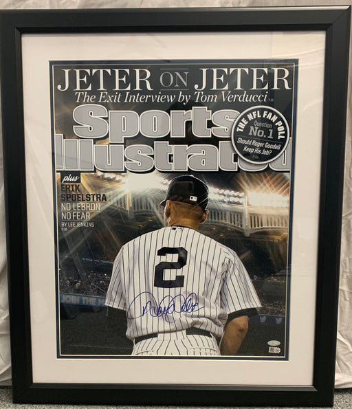 Derek Jeter Autographed Sports Illustrated 'Jeter on Jeter' Cover