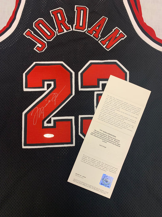 Authentic Autographed Michael Jordan Chicago Bulls Jersey