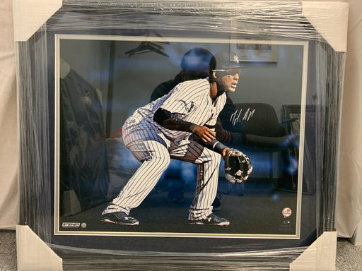 Miguel Andujar Autographed Action Shot